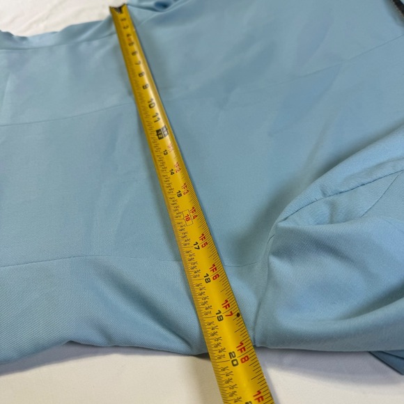 3 Piece Suit Men's 38R (XS) Jacket Vest Pants 30-34 X 29 Adj Waist Light Blue - Picture 10 of 14